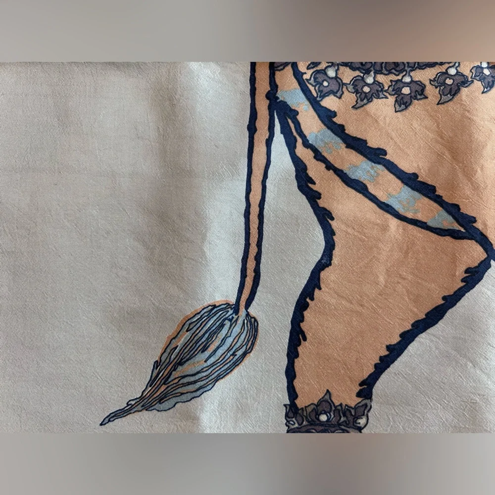 Jim Thompson Silk Elephant Scarf
